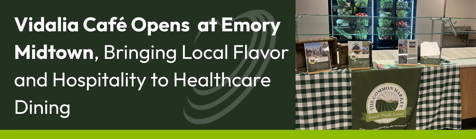 Vidalia Cafe opens at emory midtown, bringing local flavor and hospitality to healthcare dining